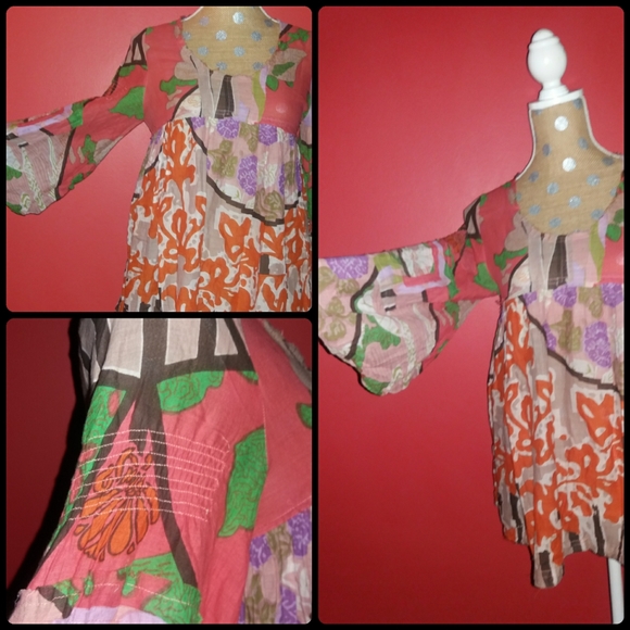 Like New Unique Anthropologie Top - Picture 4 of 9